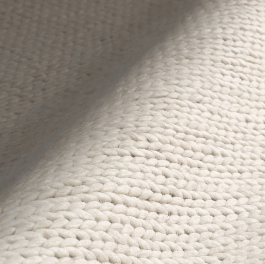 Nogy Yui Rug - Wool-Cotton Blend with Soft, Chunky Texture - NOGY