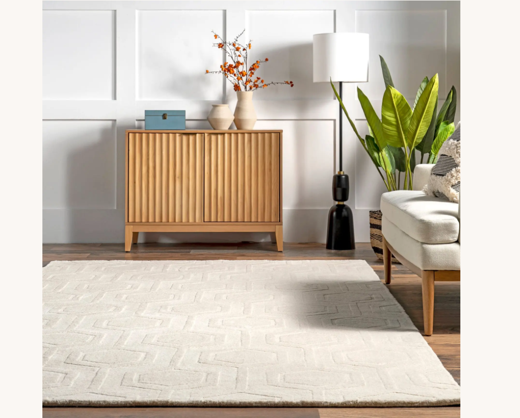 Nogy Hachi Rug – Modern Geometric Area Rug for Home Decor - NOGY