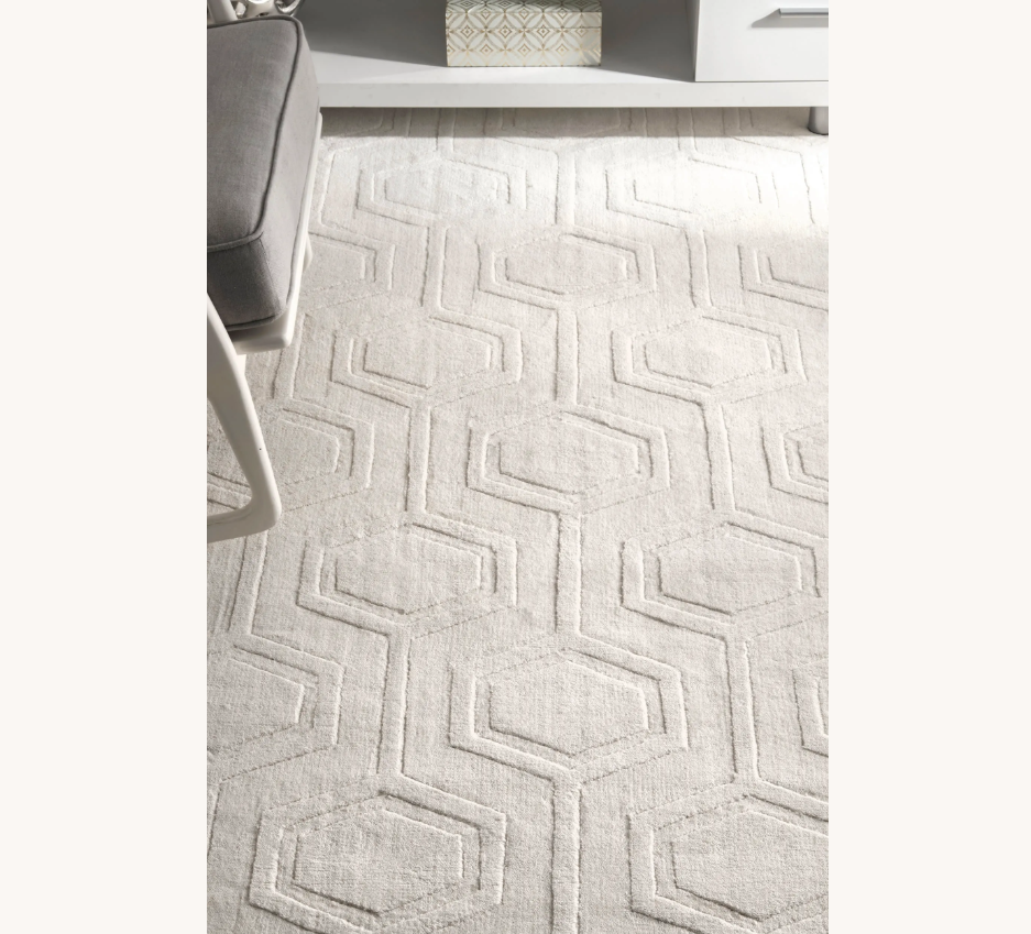 Nogy Hachi Rug – Modern Geometric Area Rug for Home Decor - NOGY