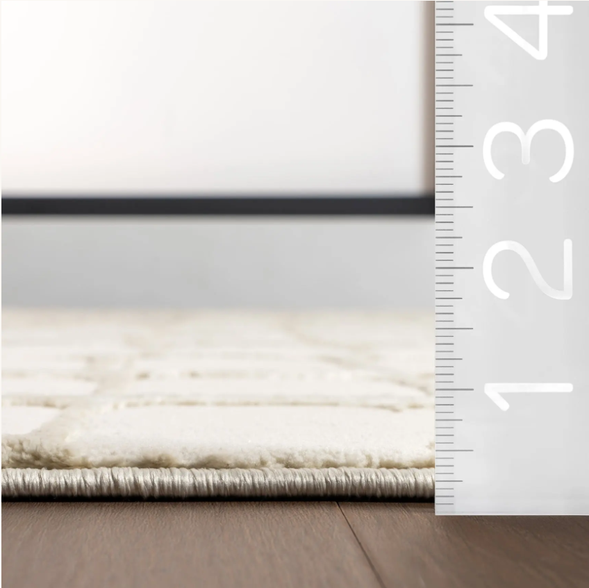 Nogy Tōfu Rug - Textured Washable Rug - NOGY