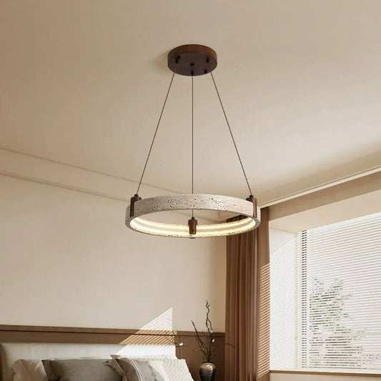Nogy Modern Round Chandelier Living Room, Bedroom, Ring Decorative Dining Table Light - NOGY