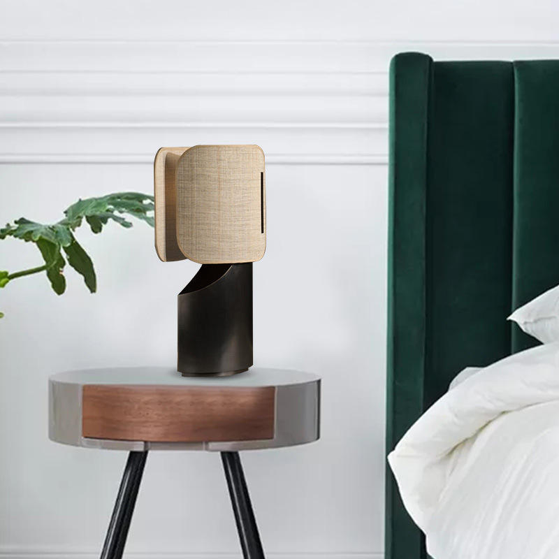 Nogy Kasa Linen Table Lamp
