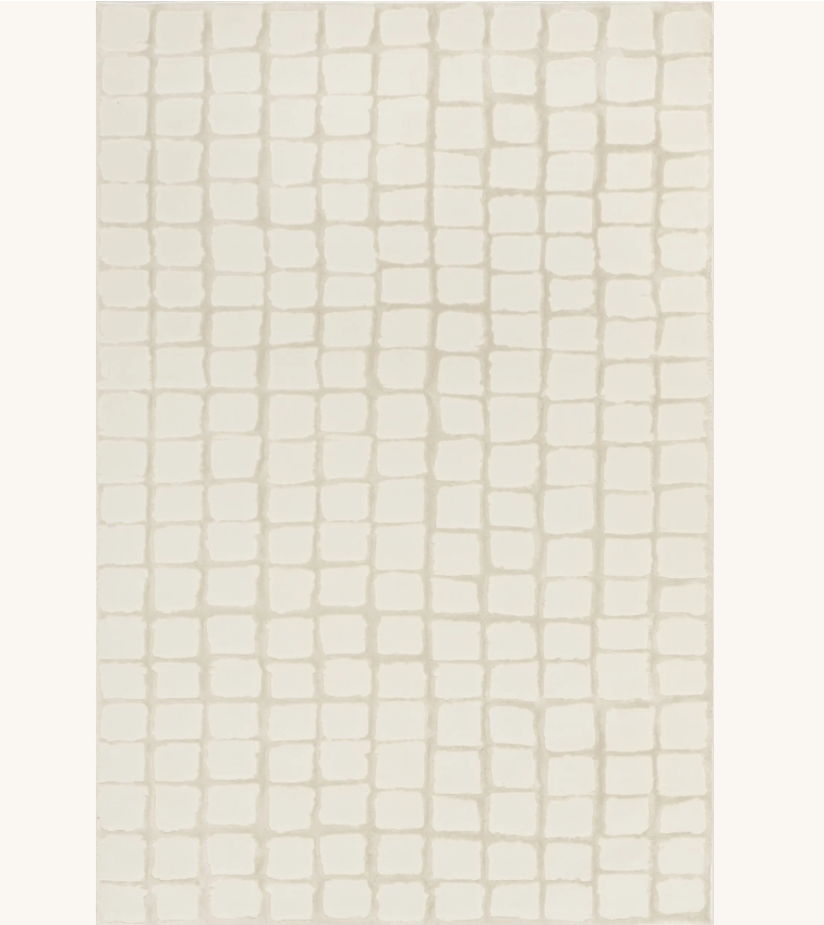 Nogy Tōfu Rug - Textured Washable Rug - NOGY