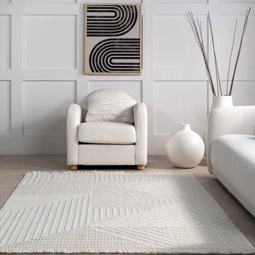Nogy Ori Zen Rug  – Washable Area Rug for Living Room or Bedroom - NOGY