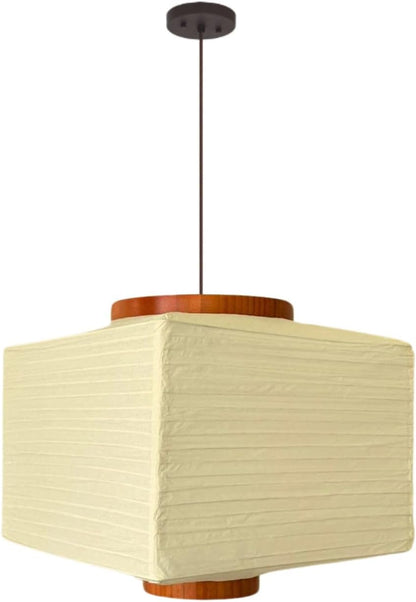 Paper Lamp Shade Rectangular - Perfect for Home Decor, Easy Installation - NOGY